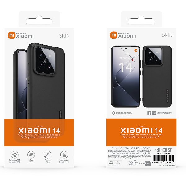 Made for Xiaomi TPU puzdro pre Xiaomi Redmi Note 14, čierne