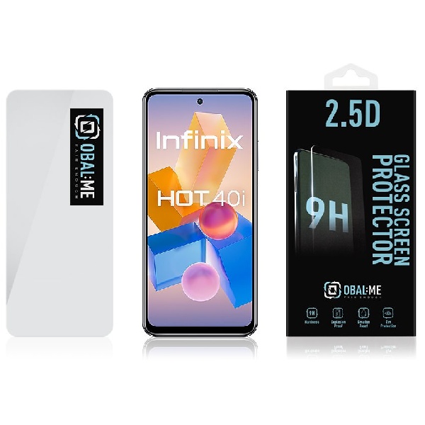 OBAL:ME 2.5D Ochranné tvrdené sklo pre Infinix Hot 40i