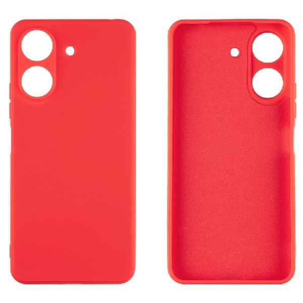 OBAL:ME Matte TPU kryt pre Xiaomi Redmi 13C 4G/Poco C65, červený