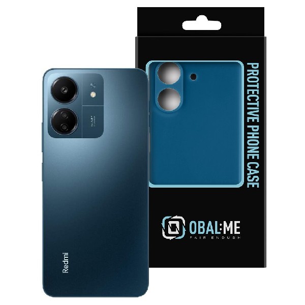 OBAL:ME Matte TPU kryt pre Xiaomi Redmi 13C 4G/Poco C65, tmavomodrý