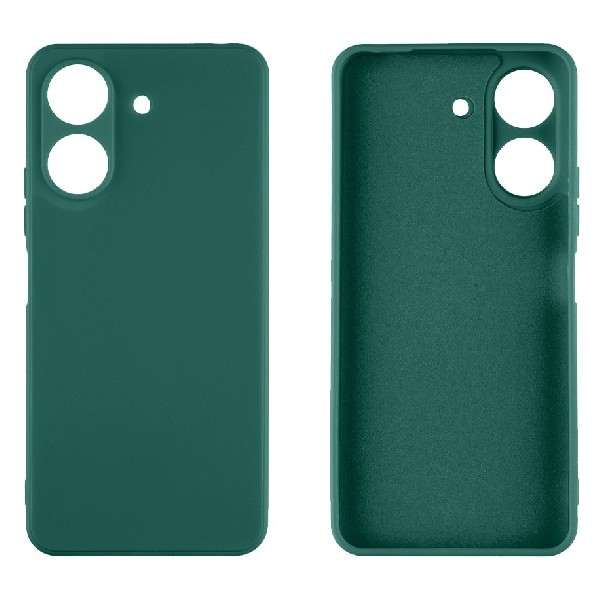 OBAL:ME Matte TPU kryt pre Xiaomi Redmi 13C 4G/Poco C65, tmavozelený