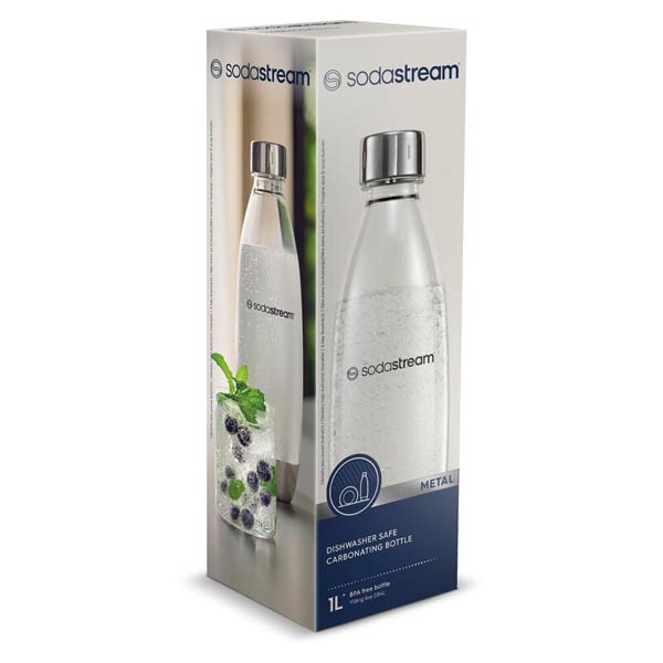 SodaStream Fľaša fuse 1 x 1 l DW-safe, metal