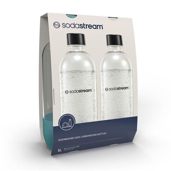 SodaStream Fľaša jet 2 x 1 l DW-safe, modrá/piesková