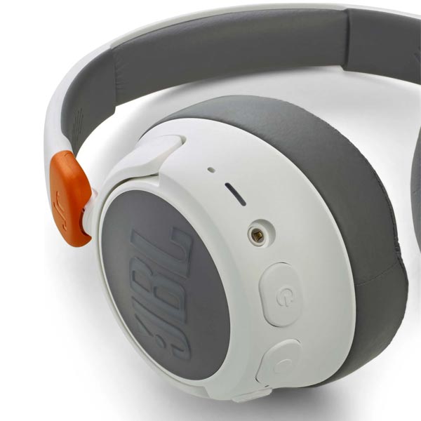 JBL JR460NC detské bezdrôtové slúchadlá, biele