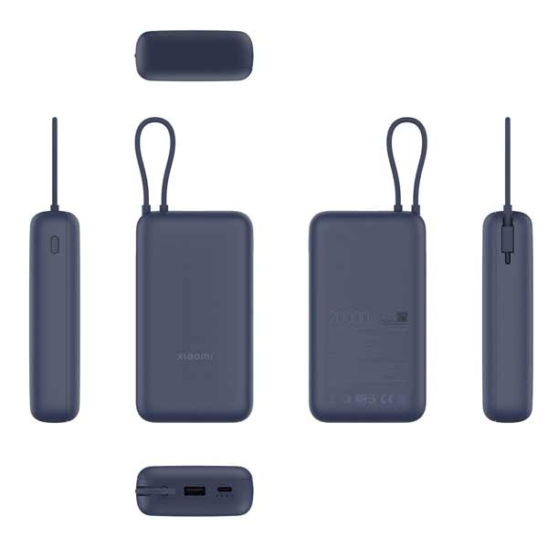 Xiaomi 33 W Powerbanka 20000 mAh, modrá