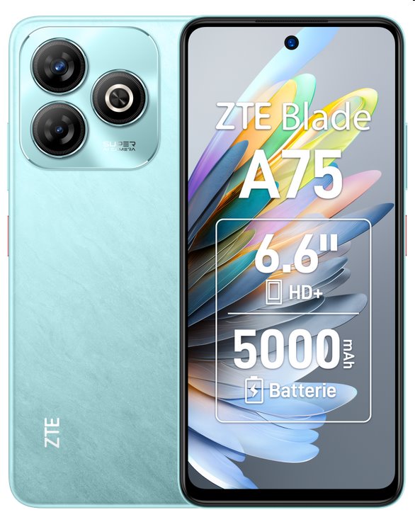 ZTE Blade A75 4G Green, 4GB+128GB