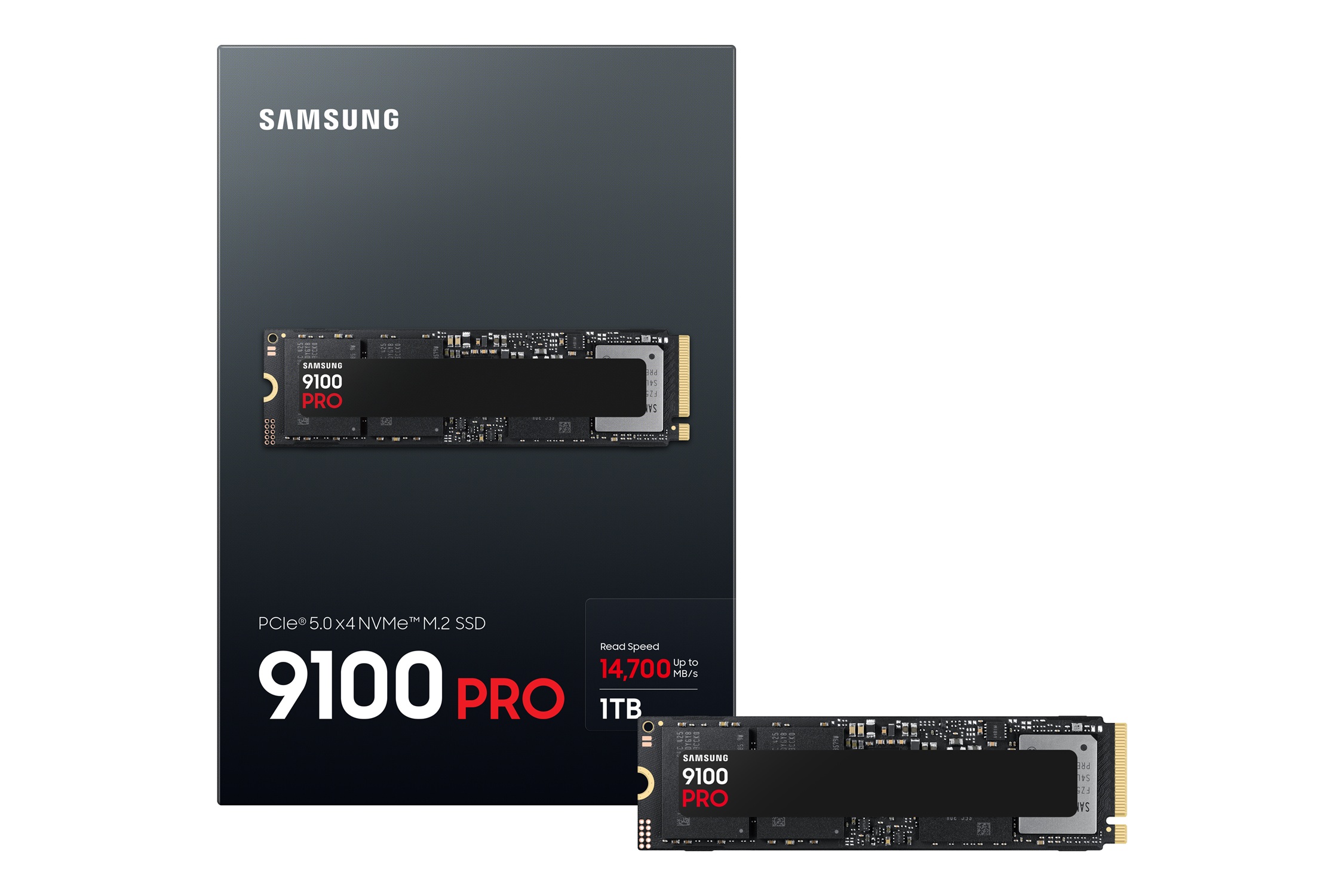 Samsung 9100 PRO PCIe 5.0 NVMe M.2 SSD – 1 TB