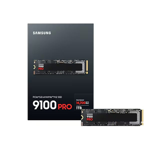 Samsung 9100 PRO PCIe 5.0 NVMe M.2 SSD – 1 TB