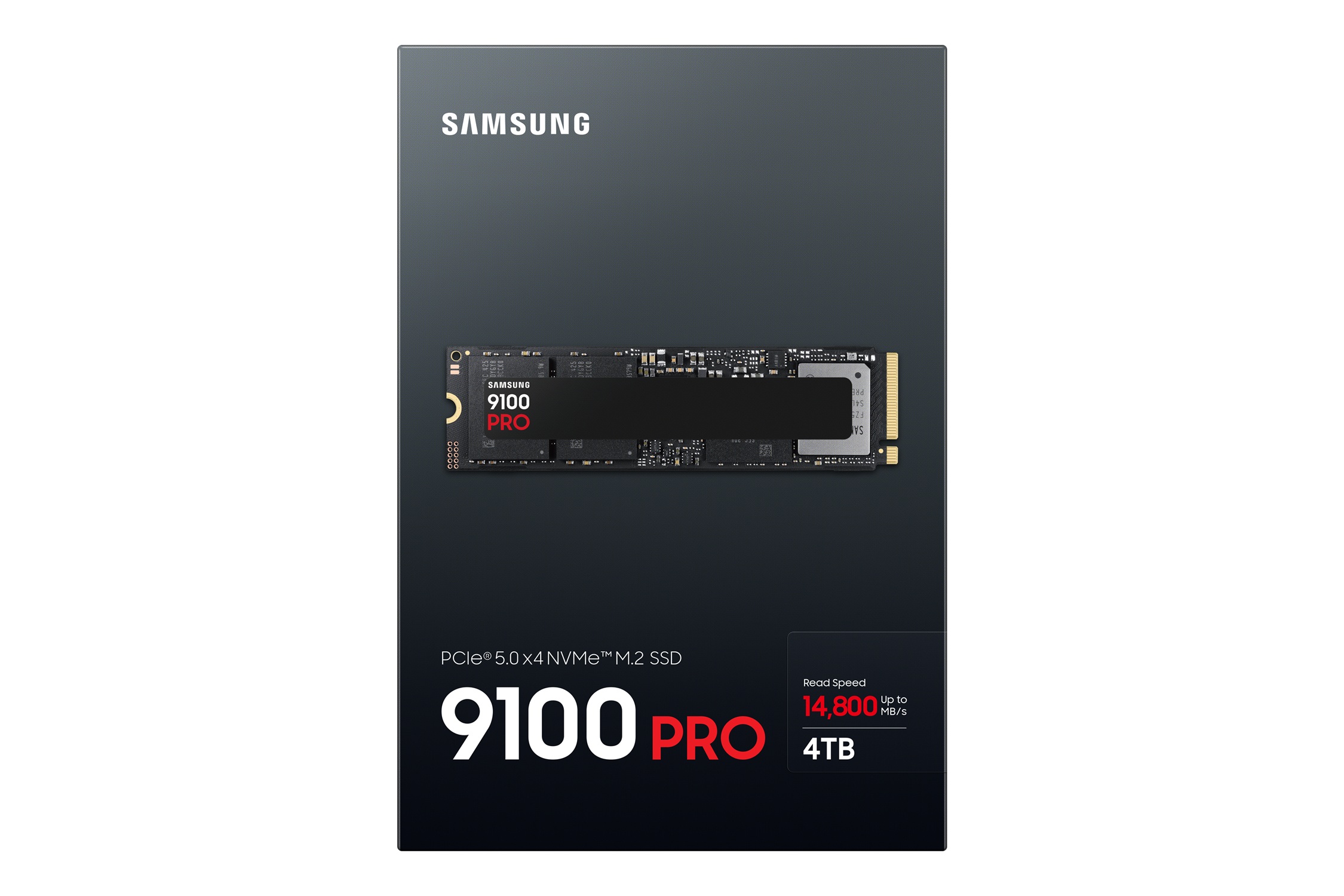 Samsung 9100 PRO PCIe 5.0 NVMe M.2 SSD - 4 TB