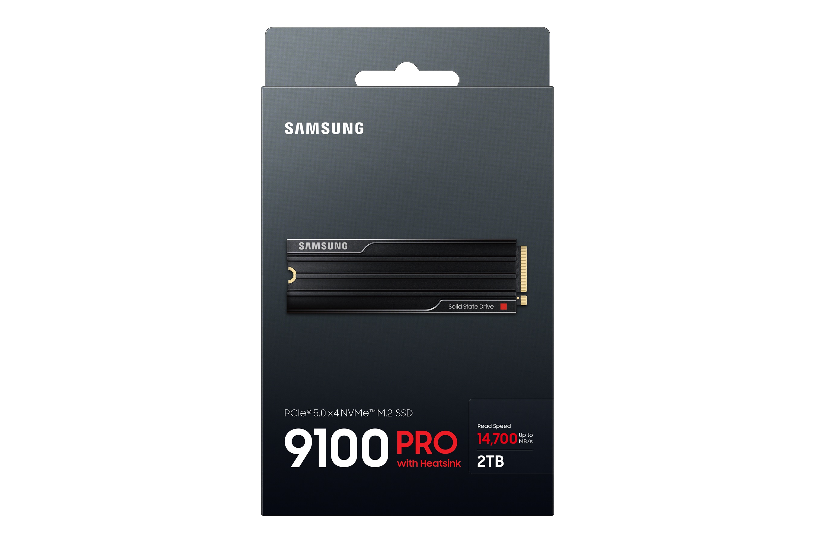 Samsung 9100 PRO with Heatsink PCIe 5.0 NVMe M.2 SSD – 2 TB