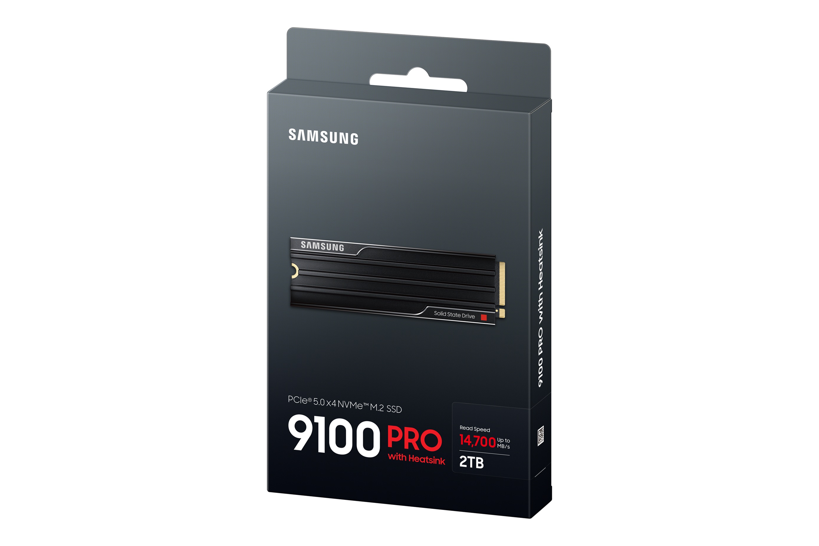 Samsung 9100 PRO with Heatsink PCIe 5.0 NVMe M.2 SSD – 2 TB