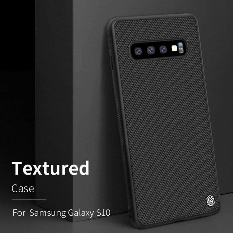 Puzdro Nillkin Textured Hard Case Pre Samsung Galaxy S10 - G973F, Black-