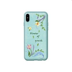 Devia kryt Flower Embroidery Case pre iPhone X/XS