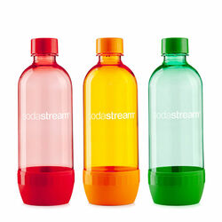 SodaStream Fľaša TriPack 1l orange/green/red