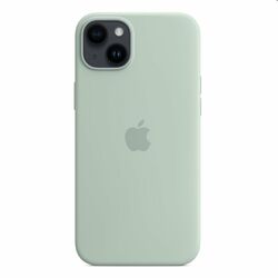 Silikónový zadný kryt pre Apple iPhone 14 Plus s MagSafe, dužnatkovo modrá | mp3.sk