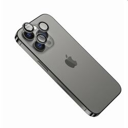FIXED ochranné sklá šošoviek fotoaparátov pre Apple iPhone 13, 13 mini, sivá