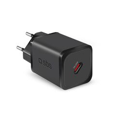 SBS Cestovný adaptér Mini USB-C, GaN, 45 W, PD, čierna foto