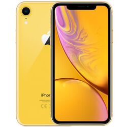 Apple iPhone XR, 128GB, žltá, Trieda B - použité, záruka 12 mesiacov