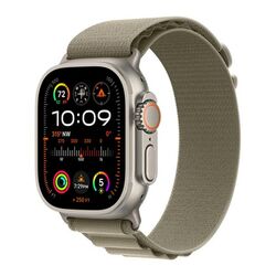 Apple Watch Ultra 2 GPS , 49mm , titánové puzdro  s alpinským remienkom olivová - L | mp3.sk