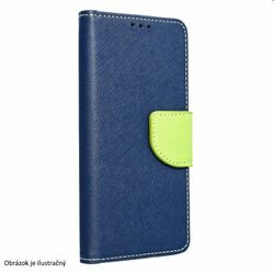 Knižkové puzdro FANCY Book pre Xiaomi Redmi Note 12 Pro 5G, modrá/zelená | mp3.sk