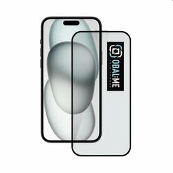 OBAL:ME 5D Ochranné tvrdené sklo pre Apple iPhone 15, čierna | mp3.sk