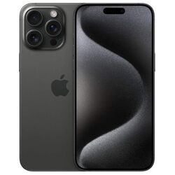 Apple iPhone 15 Pro Max 1TB, black titanium, nový tovar, neotvorené balenie