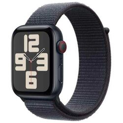 Apple Watch SE 2024 GPS + Cellular 40mm Midnight Aluminium Case with Ink Sport Loop