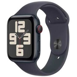 Apple Watch SE 2024 GPS + Cellular 40mm Midnight Aluminium Case with Midnight Sport Band - S/M