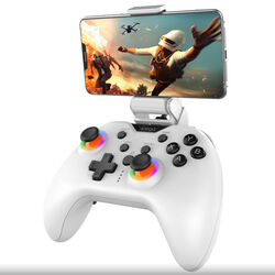 Bluetooth Gamepad iPega 9111B pre Android/iOS/PS3/PS4/PC/N-Switch White