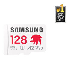 Samsung micro SDXC 128GB PRO Plus 'Sonic the Hedgedog' + SD adaptér