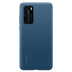 Puzdro originálne Silicone Case pre Huawei P40, blue