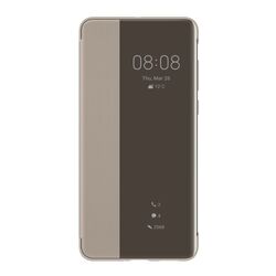 Puzdro originálne Smart View pre Huawei P40, Khaki